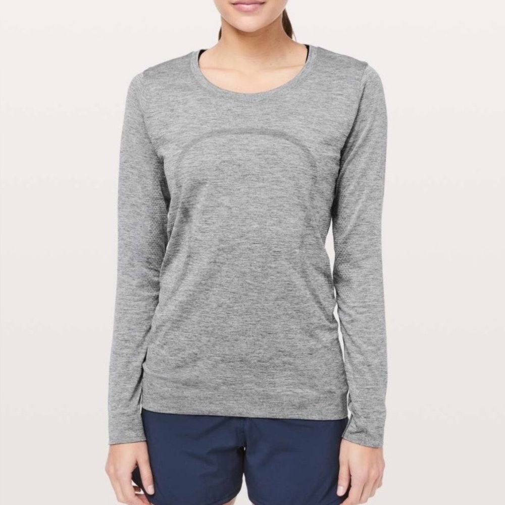 lululemon athletica Swiftly Tech Long Sleeve Tee - Heather Grey